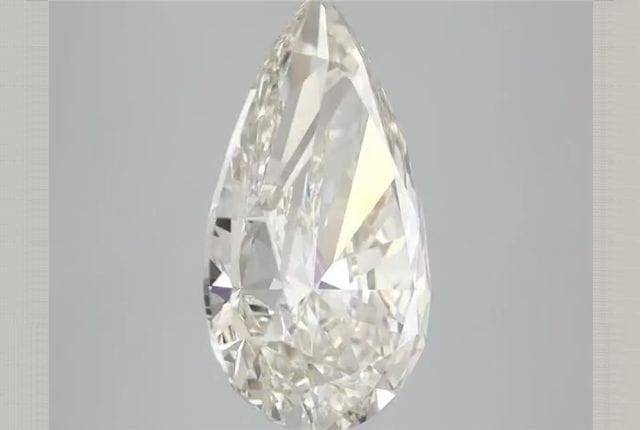 4.12 Carat Pear Lab Diamond
