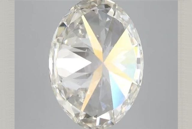 4.09 Carat Oval Lab Diamond