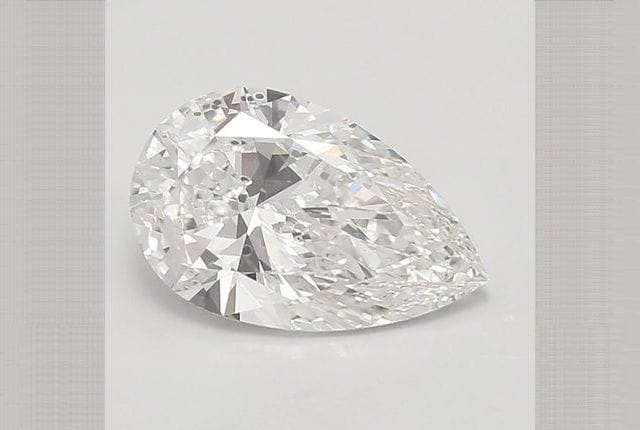3.99 Carat Pear Lab Diamond