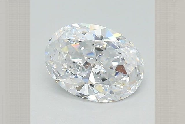 0.81 Carat Oval Lab Diamond