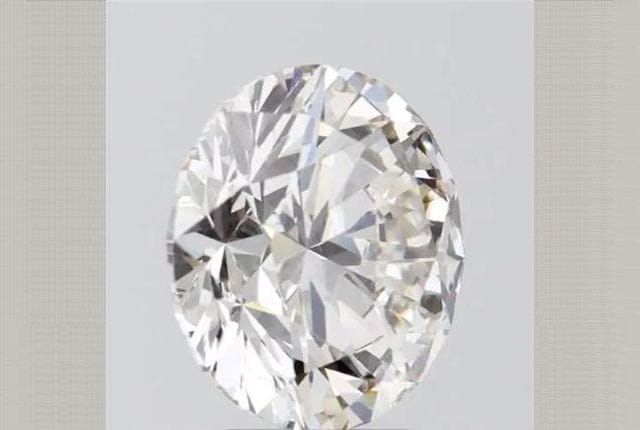 3.93 Carat Round Lab Diamond