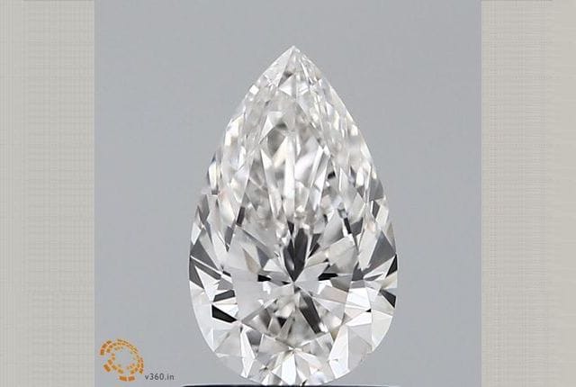 1.12 Carat Pear Lab Diamond