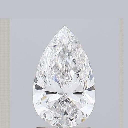 1.58 Carat Pear Lab Diamond