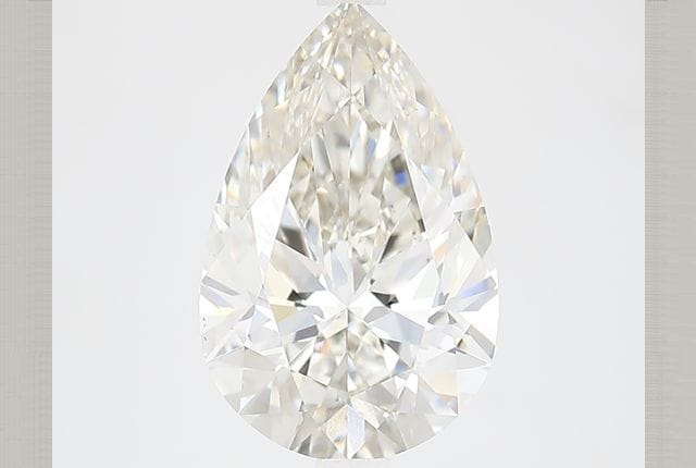 4.04 Carat Pear Lab Diamond