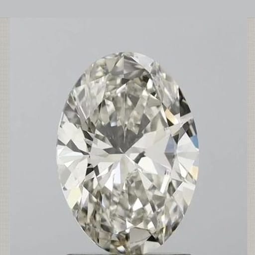 1.64 Carat Oval Lab Diamond