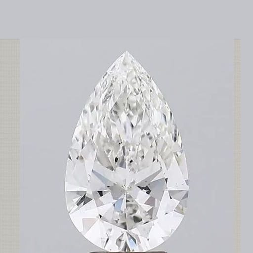 4.08 Carat Pear Lab Diamond
