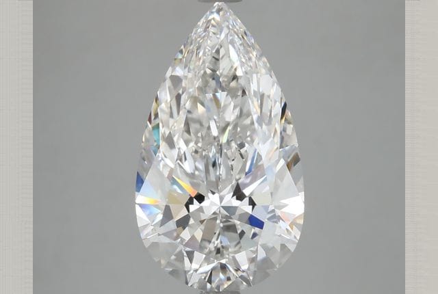 4.11 Carat Pear Lab Diamond