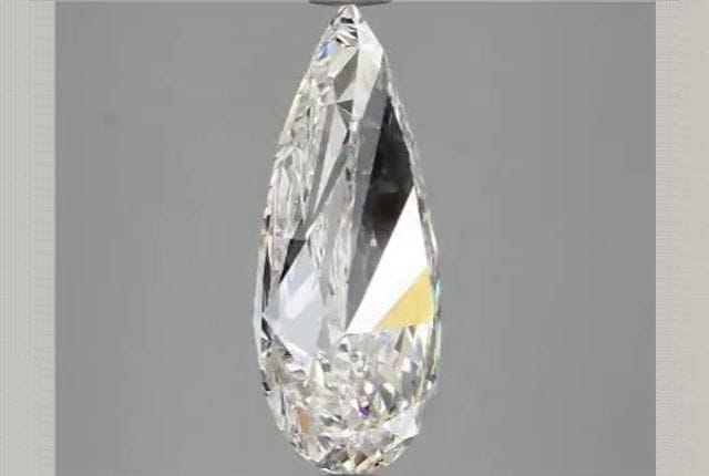 4.25 Carat Pear Lab Diamond