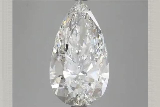 4.43 Carat Pear Lab Diamond