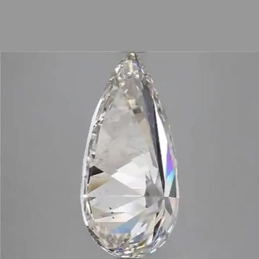 4.04 Carat Pear Lab Diamond