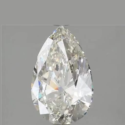 4.02 Carat Pear Lab Diamond