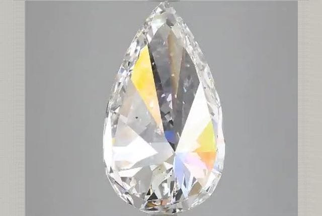 4.87 Carat Pear Lab Diamond