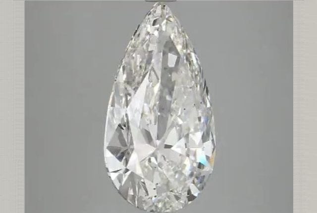 4.27 Carat Pear Lab Diamond
