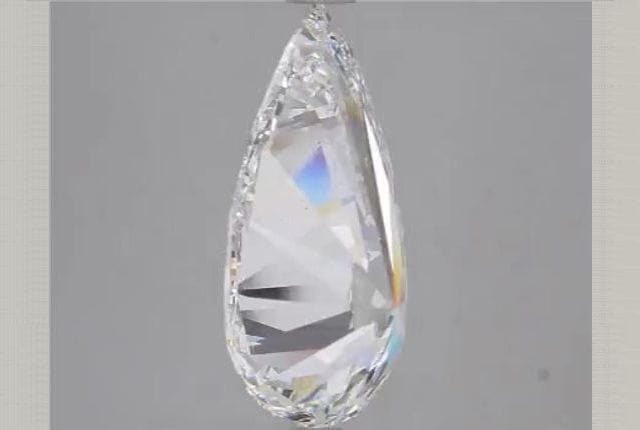 4.57 Carat Pear Lab Diamond