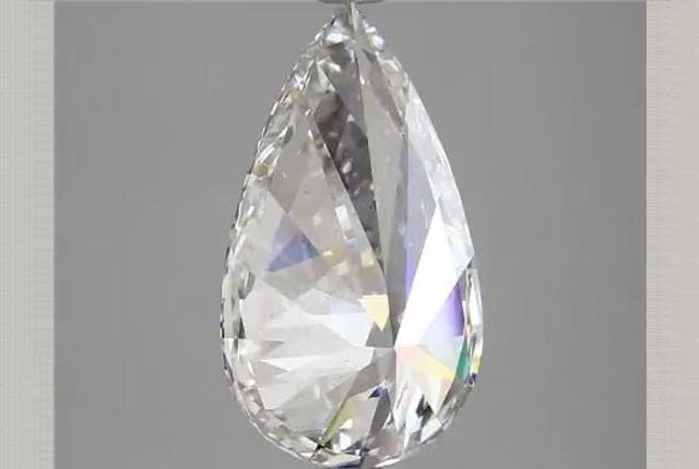 4.09 Carat Pear Lab Diamond