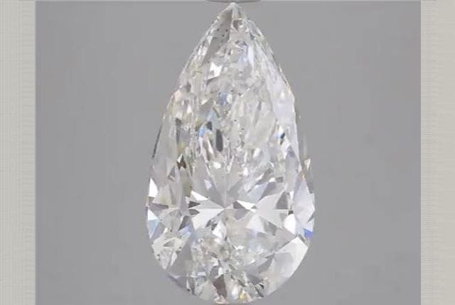 4.50 Carat Pear Lab Diamond