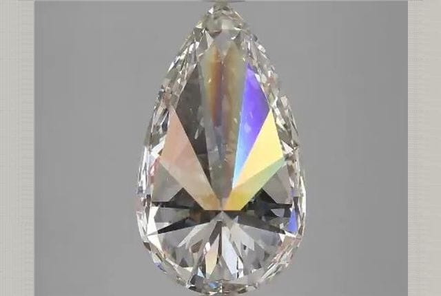 3.60 Carat Pear Lab Diamond