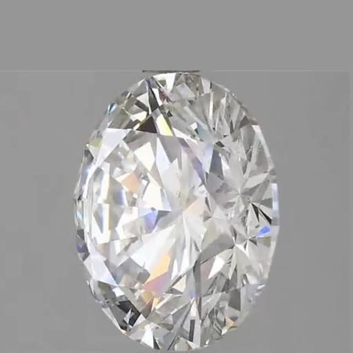 3.84 Carat Round Lab Diamond