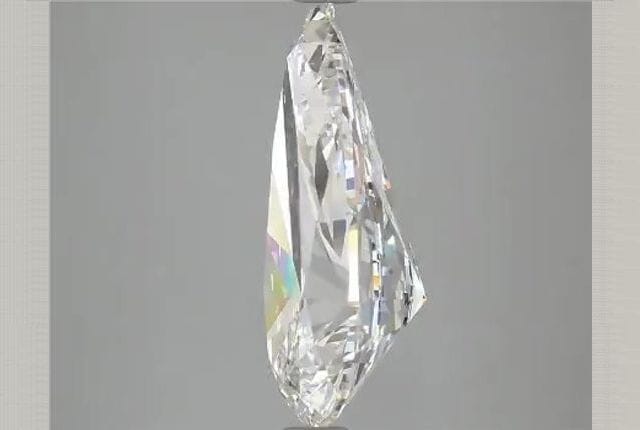 4.39 Carat Pear Lab Diamond