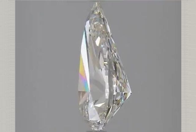 3.71 Carat Pear Lab Diamond