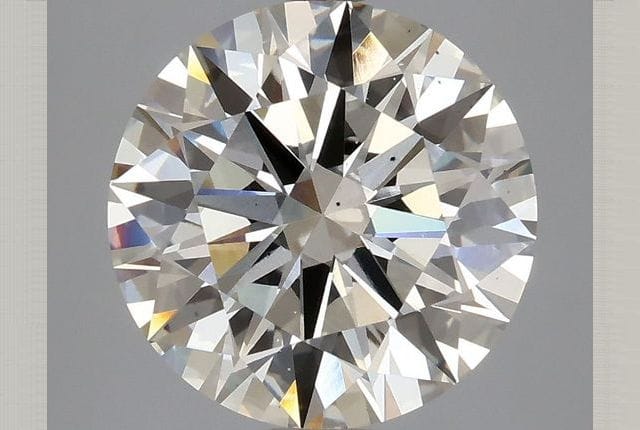4.19 Carat Round Lab Diamond