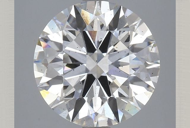 4.08 Carat Round Lab Diamond