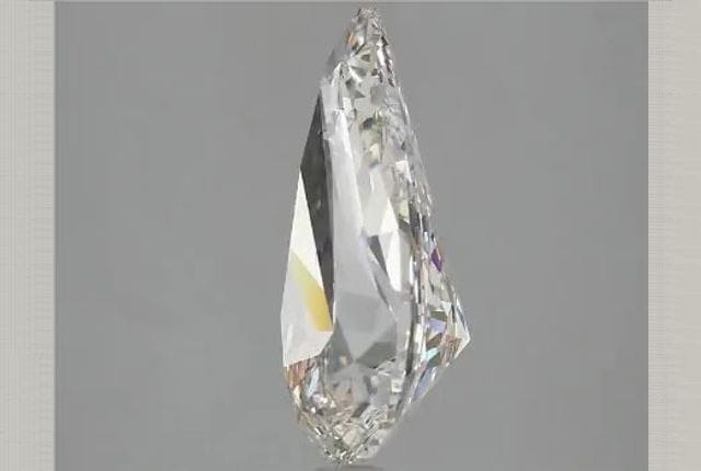 3.68 Carat Pear Lab Diamond