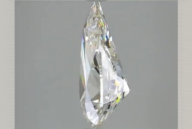 3.78 Carat Pear Lab Diamond