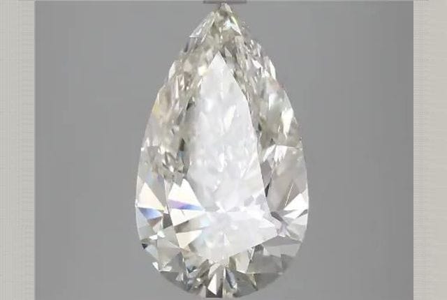 3.54 Carat Pear Lab Diamond