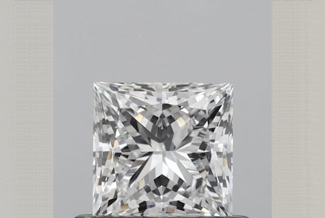 0.58 Carat Princess Lab Diamond