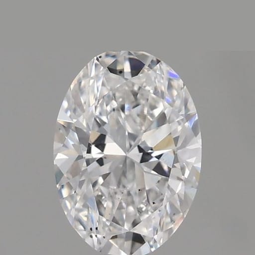 0.58 Carat Oval Lab Diamond