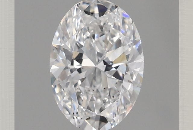 0.58 Carat Oval Lab Diamond