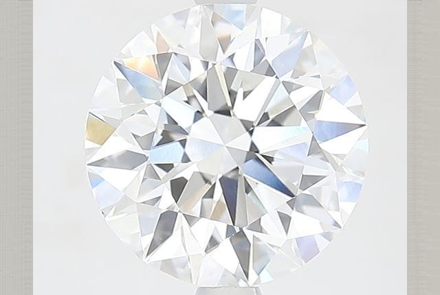 3.31 Carat Round Lab Diamond