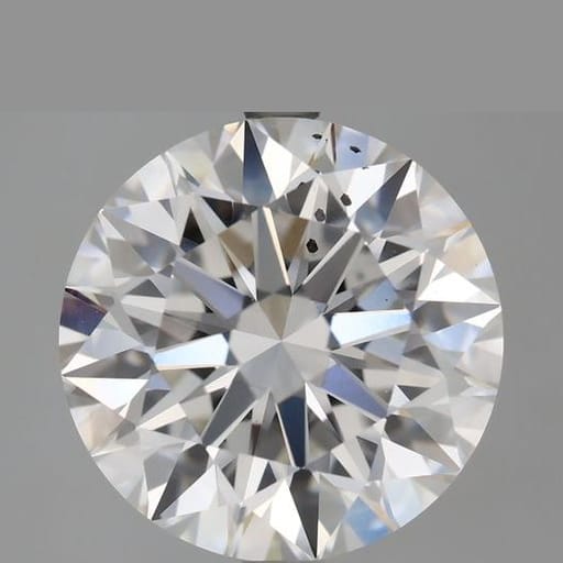 4.06 Carat Round Lab Diamond