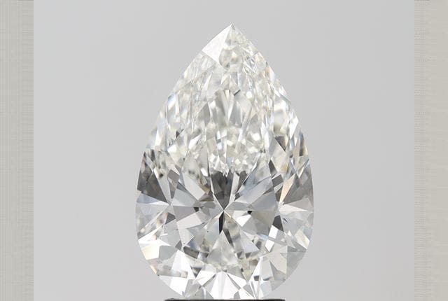 5.07 Carat Pear Lab Diamond