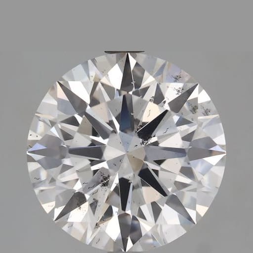 4.53 Carat Round Lab Diamond