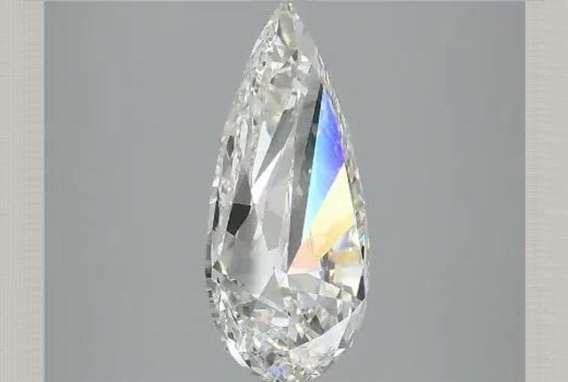 4.52 Carat Pear Lab Diamond