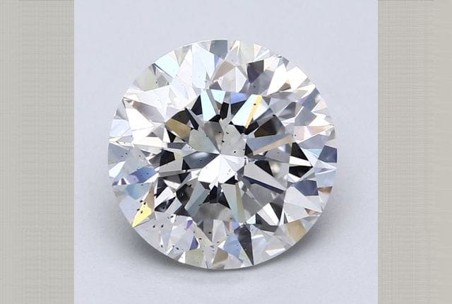 5.01 Carat Round Lab Diamond