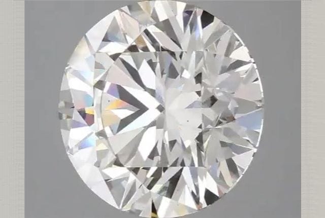 4.07 Carat Round Lab Diamond