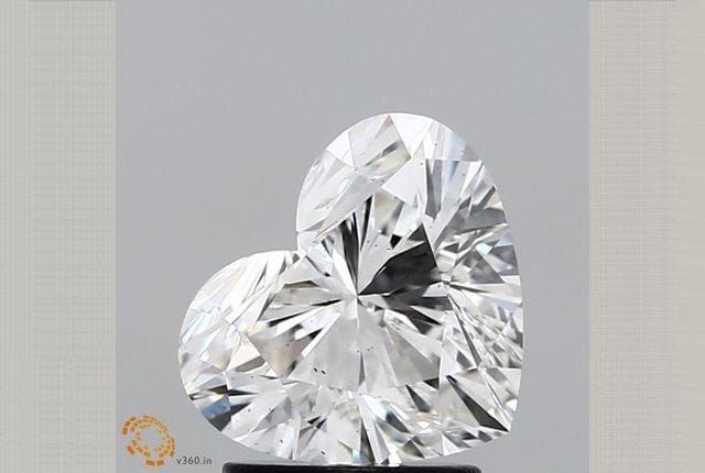 2.04 Carat Heart Lab Diamond