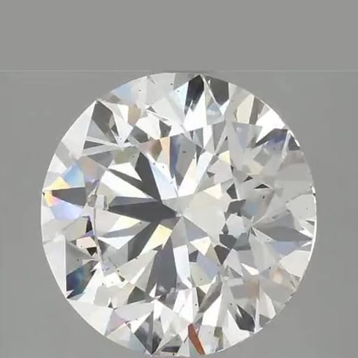 3.73 Carat Round Lab Diamond