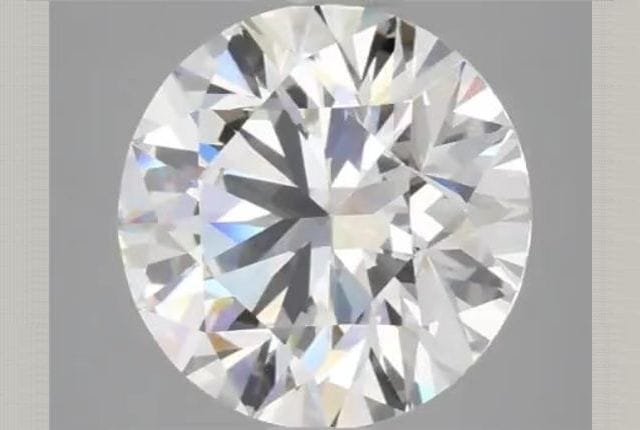 3.66 Carat Round Lab Diamond