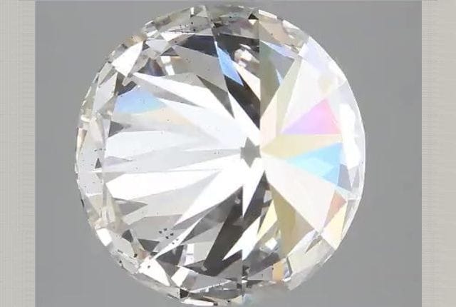 3.51 Carat Round Lab Diamond