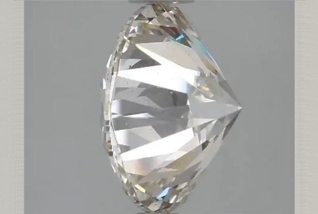 3.82 Carat Round Lab Diamond