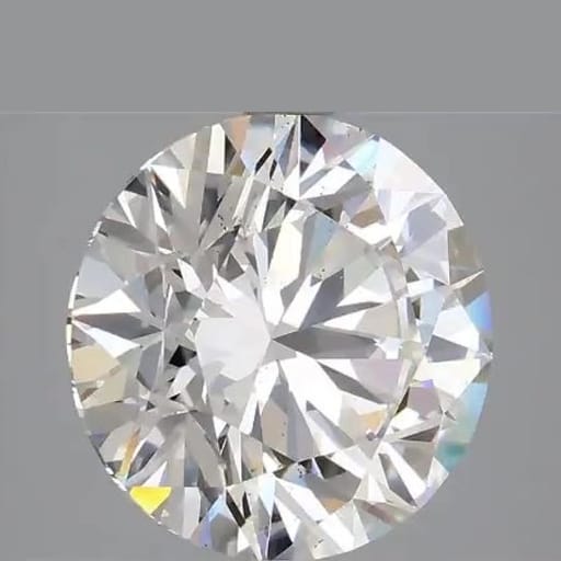 4.07 Carat Round Lab Diamond