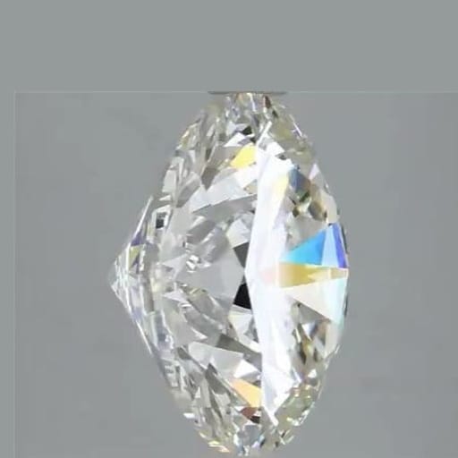 4.09 Carat Round Lab Diamond