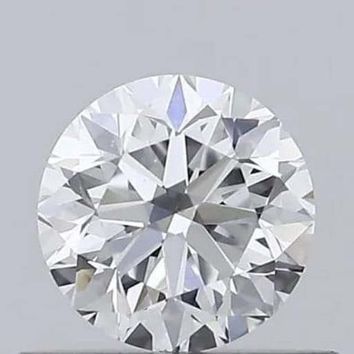 0.39 Carat Round Lab Diamond