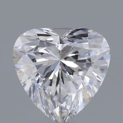 0.50 Carat Heart Lab Diamond
