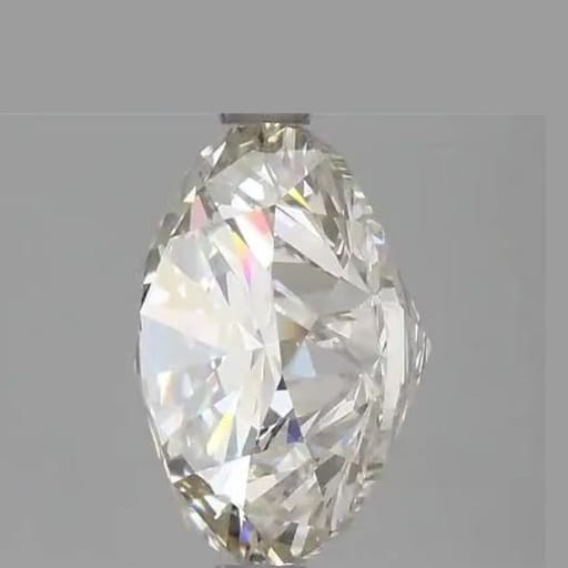 3.58 Carat Round Lab Diamond
