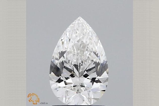 1.11 Carat Pear Lab Diamond